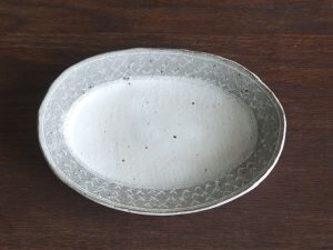 Alternative view of Risti｜ヤマ兵製陶所 兵山窯 日本手作 橢圓皿