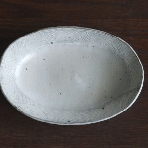 Siksak|ヤマ兵製陶所 兵山窯 日本手作 橢圓皿