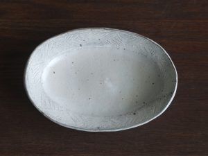 Siksak｜ヤマ兵製陶所 兵山窯 日本手作 橢圓皿