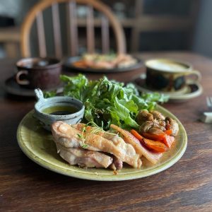 Heuge｜美濃燒 工匠手作 圓皿 - 黄瀬戸