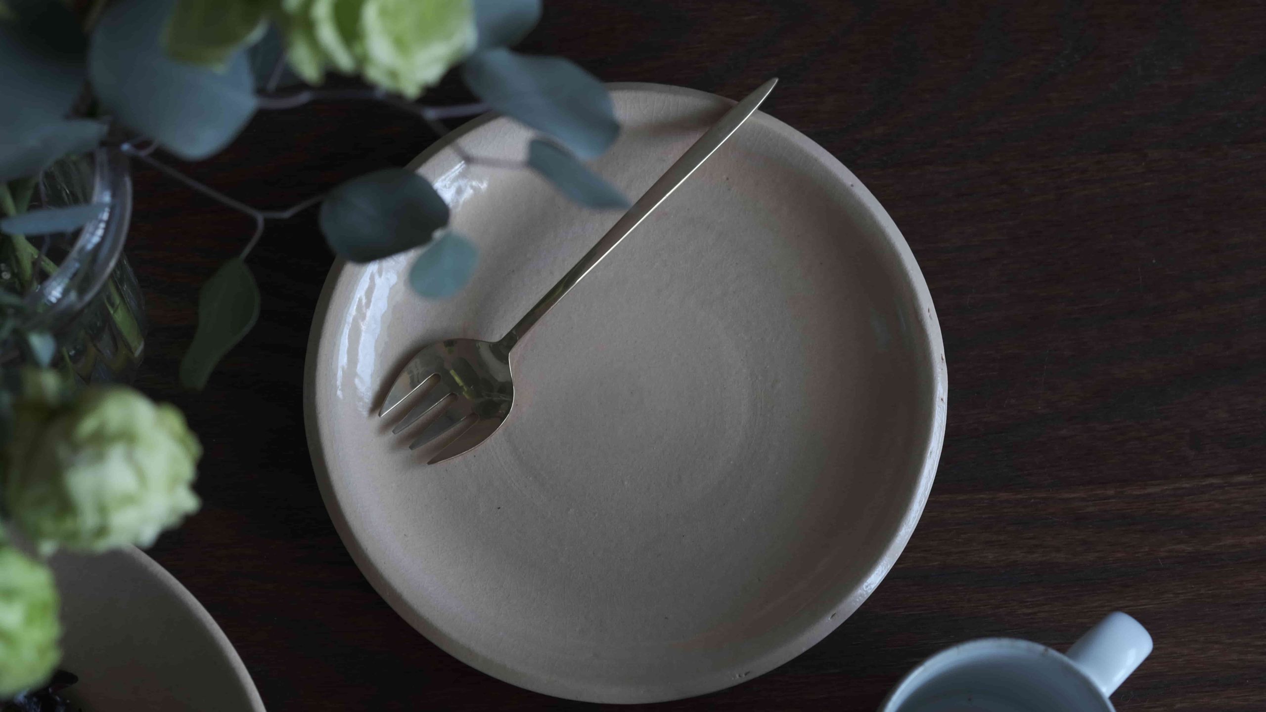 Pita|4th market 圓皿 - 米杏色