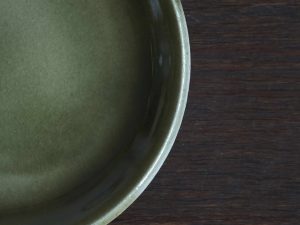 Pita｜4th market 圓皿 - 織部綠