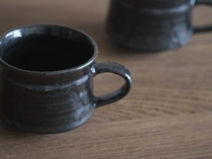 Alternative view of 南窯｜工藤工先生 馬克杯 - 黑美濃