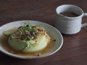 南窯|工藤工先生 圓皿 - 荒粉引