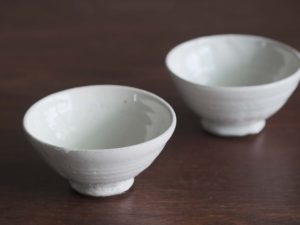 Alternative view of 南窯｜工藤工先生 飯碗 - 荒粉引