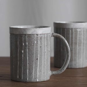 ヤマ兵製陶所｜象がん十草 馬克杯