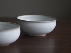 殘雪｜平清水燒 青龍窯 残雪湯鉢