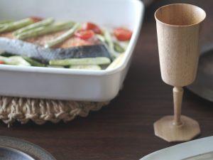 RIVERET｜日本製 天然孟宗竹杯 - octas (淺色)