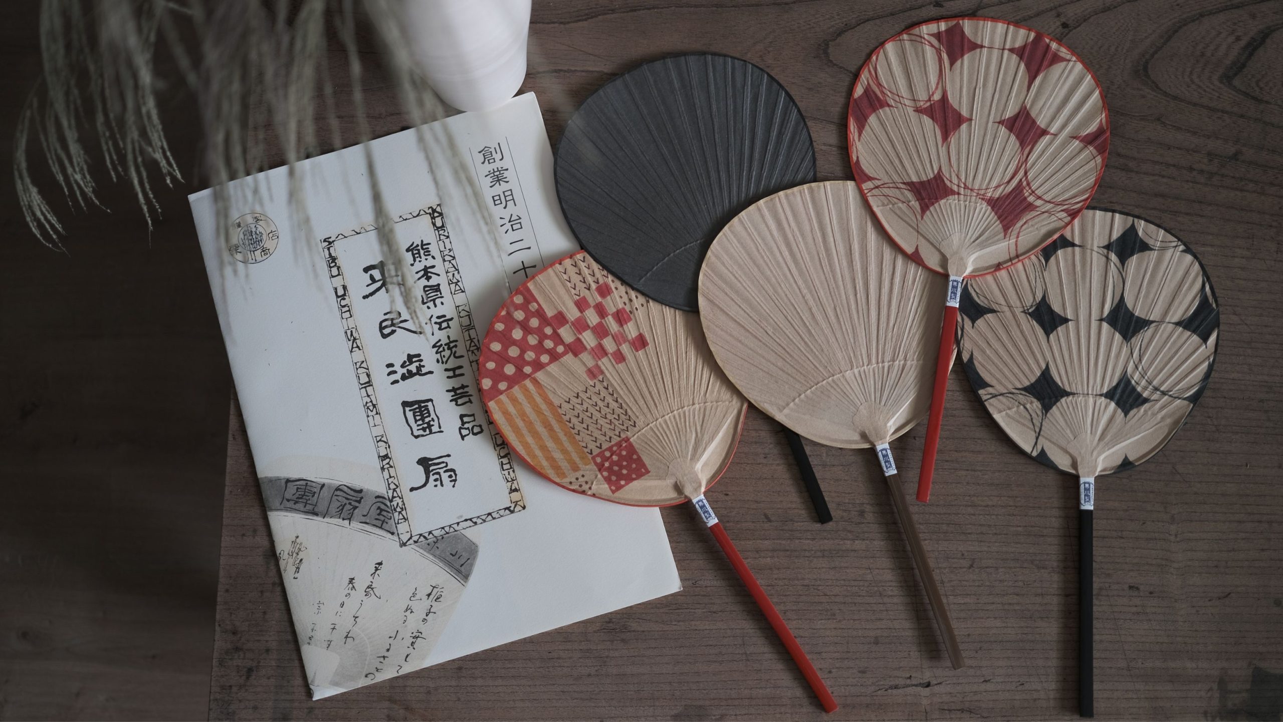 栗川商店|日本手工 渋團扇 - 小丸:圖片 4