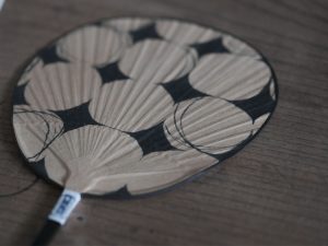 Alternative view of 栗川商店｜日本手工 渋團扇 - 小丸