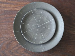 Alternative view of Restfolk｜信樂燒 工匠手作 線系列 圓皿