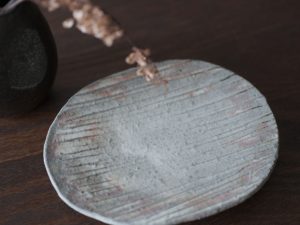 Alternative view of HECHIMON｜信樂燒 とき色楕円皿