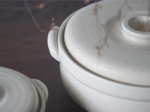 4th-market｜tsubonabe系列 壷鍋9号 - 胡粉(白)