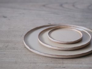 Alternative view of Blanc｜壽山窯 工匠手作 圓盤 (摩卡)