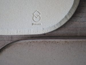 Blanc｜壽山窯 工匠手作 橢圓平盤 (摩卡)