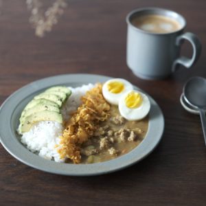 Alternative view of Ancient Pottery|圓皿 - 復古灰綠