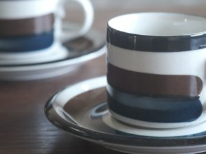 北歐老件|Arabia Kaira 杯碟組