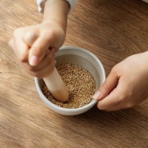 &NE|石見燒 研磨缽(小) - 奶油白