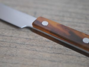 Alternative view of 高桑金屬｜Layer レイヤ系列 餐刀 - 琥珀棕