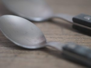 Alternative view of 高桑金屬｜Layer レイヤ系列 甜點勺/餐勺 - 霧灰銀