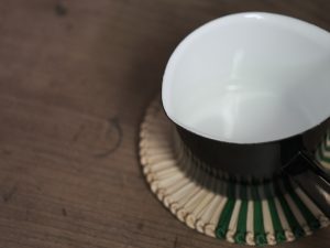 Alternative view of 野田琺瑯｜山田耕民 14cm單柄牛奶鍋 (無蓋)