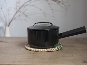 野田琺瑯｜山田耕民 17cm單柄牛奶鍋