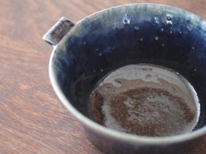 河內啓_湯缽_瑠璃釉(深藍)