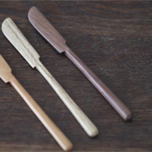 中塚英司_簡約奶油刀15cm (山櫻/胡桃/樫)