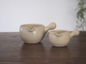 TOJIKI TONYA 伊賀燒溫潤小土鍋 - 奶油白