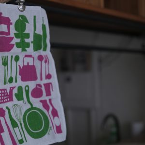 Alternative view of Knit Kobō.h × Atelier FOLK｜剪紙藝術家YUYA 五重紗家事巾