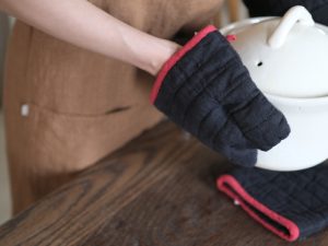 Lino e Lina｜方形隔熱墊/手套 - 墨
