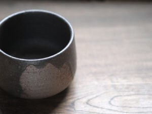 信樂燒小碗｜錆釉風化紋