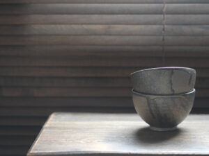 信樂燒湯碗｜錆釉沉色（汁碗）