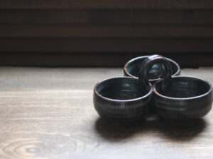 信樂燒三味鉢｜窯變釉