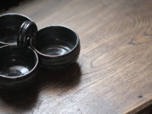 Alternative view of 信樂燒三味鉢｜窯變釉