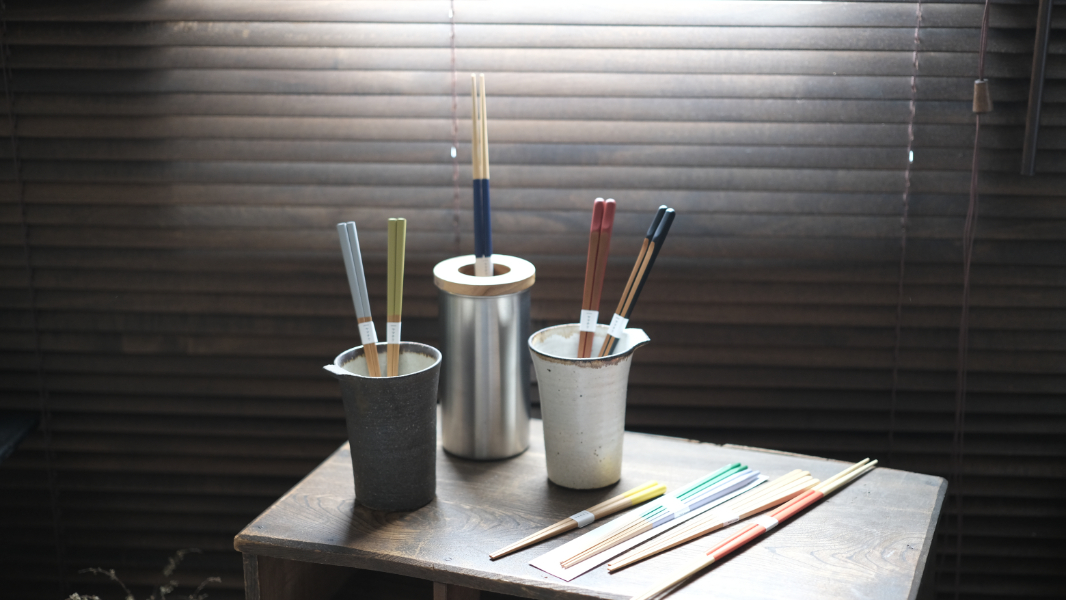 Yamachiku|白竹三角兩研取箸 33cm:圖片 5