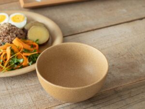 Trip Ware Cafe｜圓碗 日本製 美濃燒 (沙黃色)