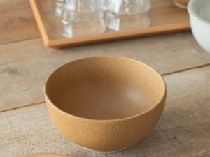 Trip Ware Cafe｜圓碗 日本製 美濃燒 (沙黃色)：圖片 3