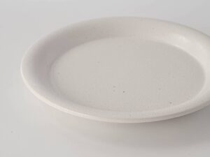 Trip Ware Cafe|圓皿 日本製 美濃燒 (沙白色):圖片 6