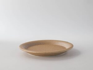 Trip Ware Cafe｜圓皿 日本製 美濃燒 (沙黃色)：圖片 4