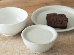Alternative view of Trip Ware Cafe｜碗蓋組 日本製 美濃燒 (沙灰色)