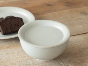 Trip Ware Cafe｜碗蓋組 日本製 美濃燒 (沙灰色)：圖片 3