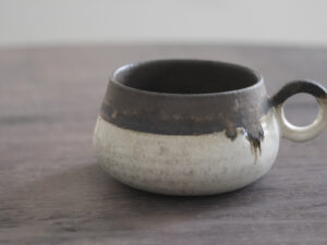 湯杯_錳釉|藤原志鈴香:圖片 3
