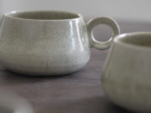 湯杯_白抹茶釉|藤原志鈴香